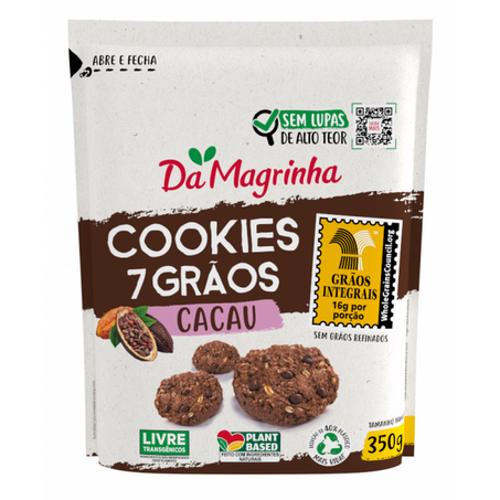 Cookies integral s/açúcar cacau da magrinha 120g