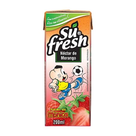 Néctar Pronto Sufresh Morango Caixa 200ML