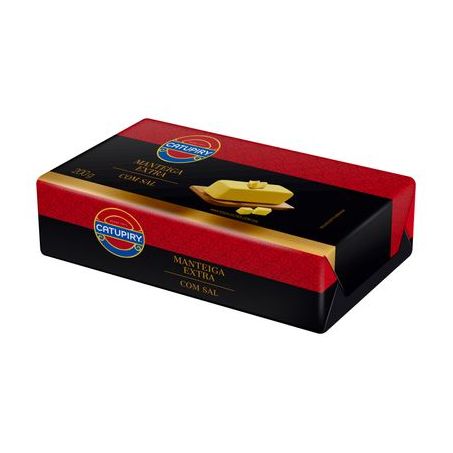 Manteiga Catupiry Extra com Sal Tablete 200g