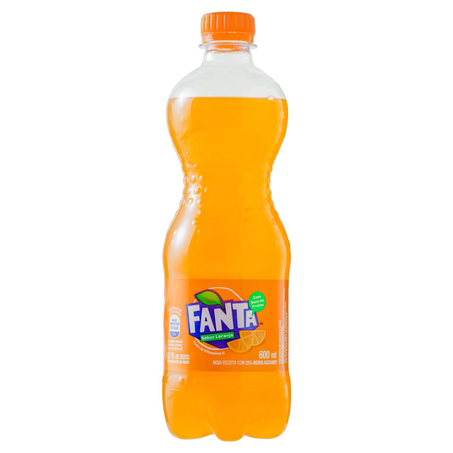 Refrigerante Fanta 600ml - Laranja - Pet