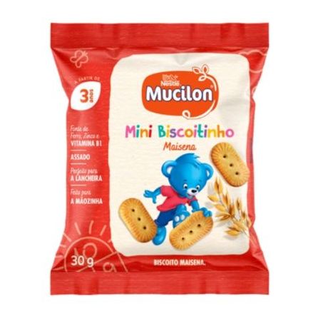 Minibiscoitinho Maisena Mucilon Pacote 30g