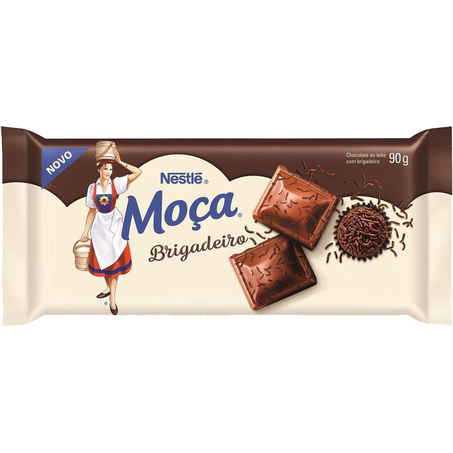 CHOCOLATE NESTLÉ MOÇA BRIGADEIRO 90G