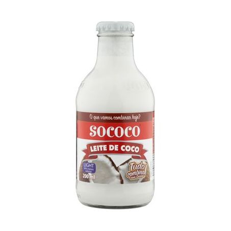 Leite de Coco Sococo Light 200ML