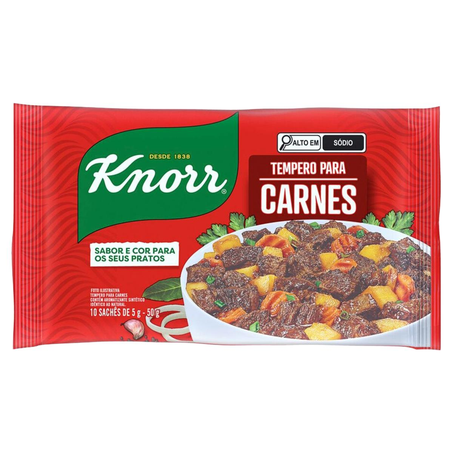 Tempero Knorr 50g - Carne