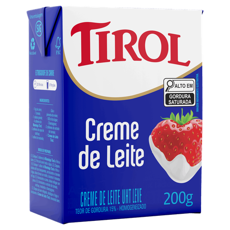 Creme Leite Tirol TP 200g