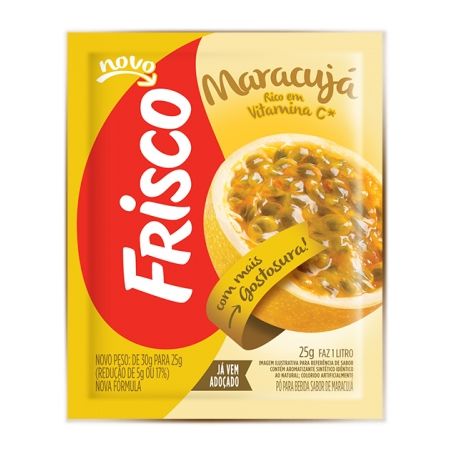 REFRESCO FRISCO 25G MARACUJA