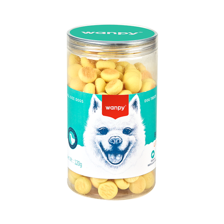 Pet cao wanpy bisc leite/queijo 120g