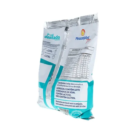 Leite em Pó Piracanjuba Desnatado Instantâneo Pacote com  400G 360-23