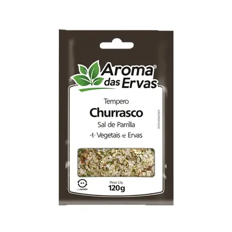 Tempero P/ Churrasco Aroma das Ervas 120g