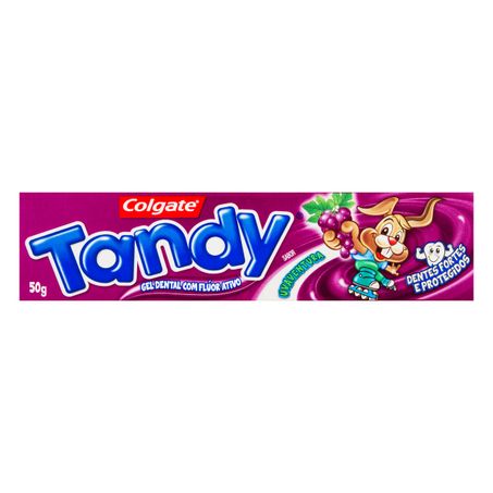 Gel dental infantil com flúor uvaventura tandy