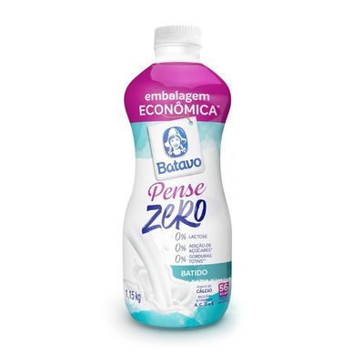 Iogurte pense zero batido batavo 1.15kg
