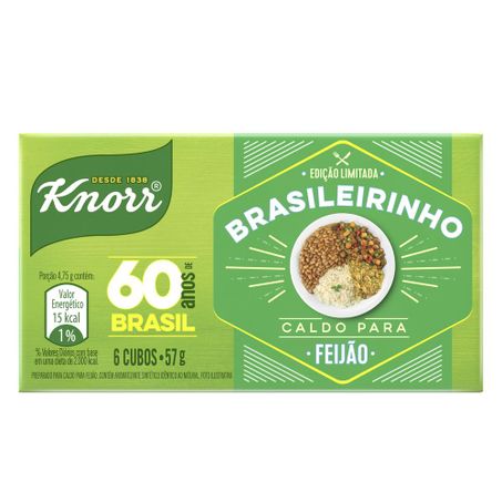 Caldo de feijao brasileirinho knorr 57g