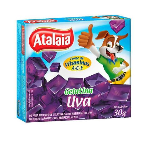 Gelatina atalaia uva 20g