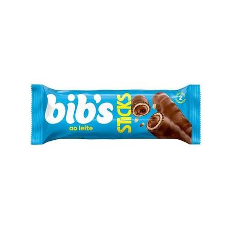 Chocolate Bib's Sticks Ao Leite 29g