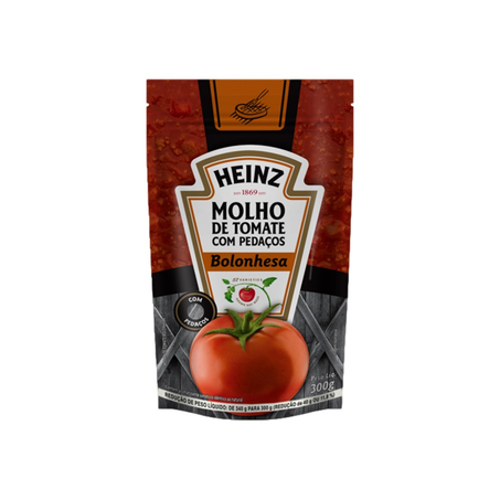 Molho de Tomate Bolonhesa Heinz Pouch 300G