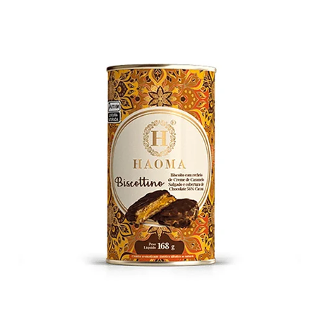 BOMBOM HAOMA 168G COBERTURA CHOCOLATE 56% CACAU 