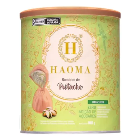 Lata Bombom Pistache Haoma 160g