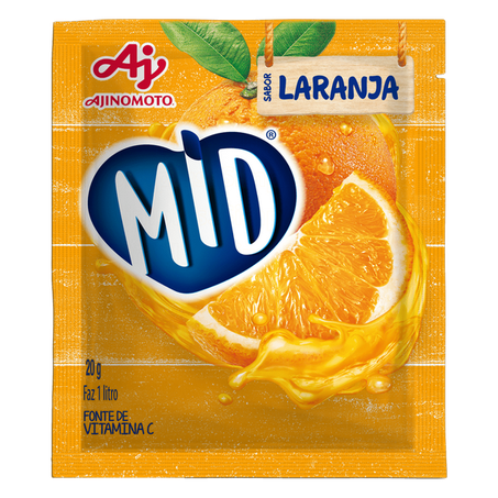 Refresco mid de laranja 20g