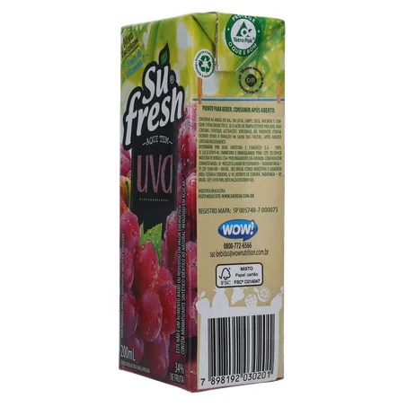 Suco de uva sufresh 200ml 360-6