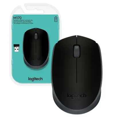 MOUSE S/ FIO M170 PRETO LOGITECH