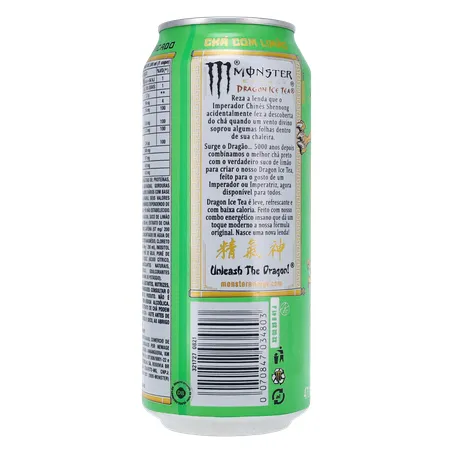 Energético Monster Ice Tea Lemon Energy Dragon Lata 473Ml 360-22