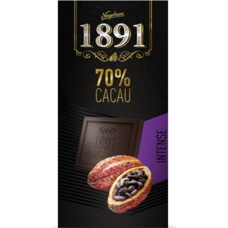 Chocolate barra neugebauer 90g 189 70% cacau intense