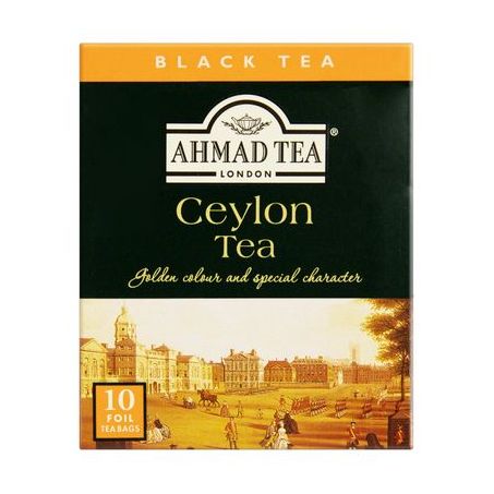 Chá preto ceylon ahmad tea london 20g