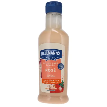 Molho de Salada Hellmann's Rosé 210ML 360-2