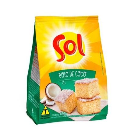 Mist P/ Bolo Sol 400g Cx Coco