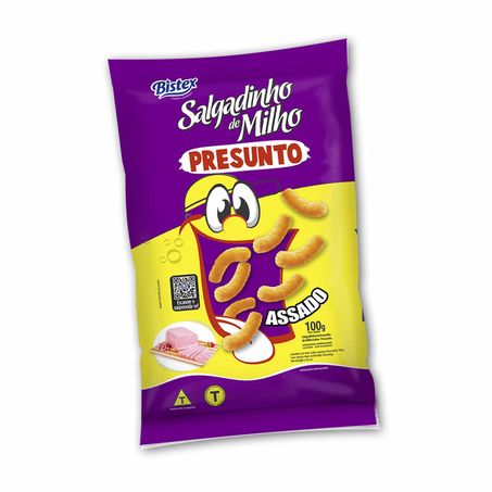 Salgadinho bistex milho presunto 100g