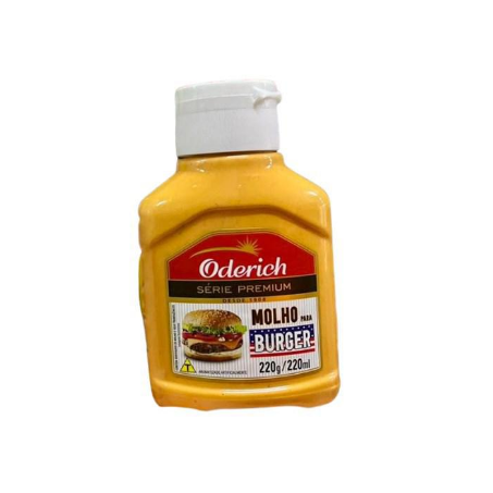 Molho burger oderich 220g bisnaga