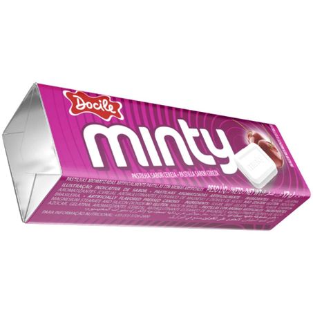 Pastilha docile minty cereja 17g