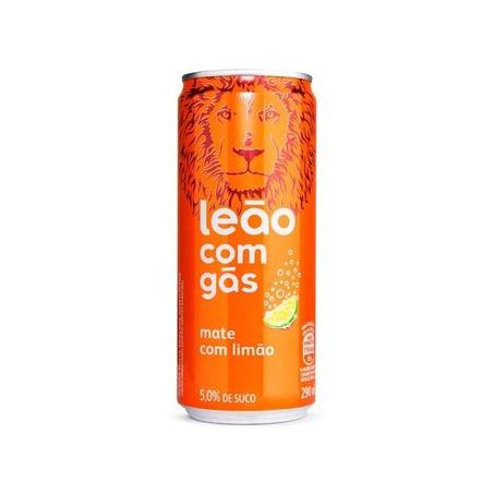 CHA MATTE LEAO 290ML C/GAS C/LIMAO 