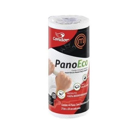 PANO MULTIUSO CONDOR PANOECO MASTERCHEF ROLO COM 44UN