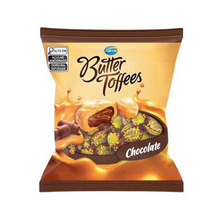 Balas arcor b toffees chocolate 90g