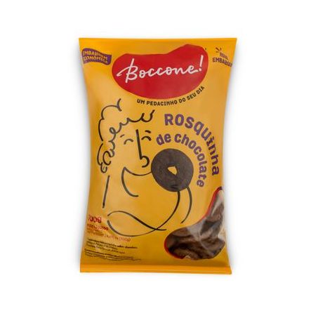 Biscoito rosquinha chocolate boccone 595g