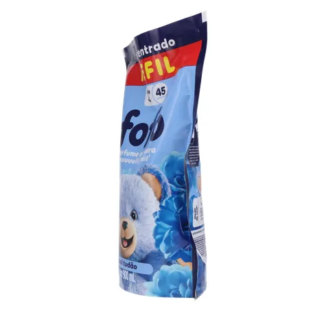Amaciante de Roupas Concentrado Fofo Azul Tudao 900Ml 360-6