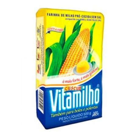 FLOCOS DE MILHO VITAMILHO  PRE-COZIDO 500G