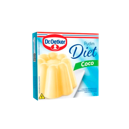 Pó Para Pudim Dr Oetker Diet Coco Caixa 25G