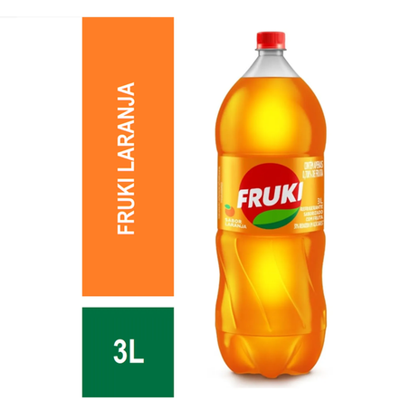 REFRI FRUKI 3L LARANJA