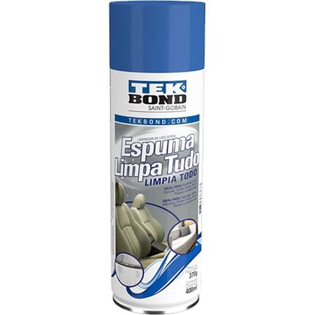 Espuma tek bond limpa tudo spray 400ml