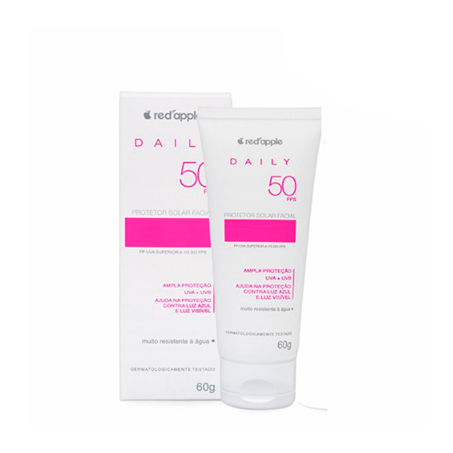 Protetor solar facial red apple fps 50 60g