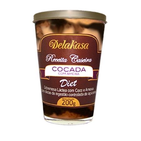 Doce da colonia 200g cocada c/ameixa
