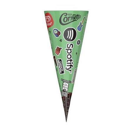 SORVETE KIBON CORNETO 90ML SPOTIFY