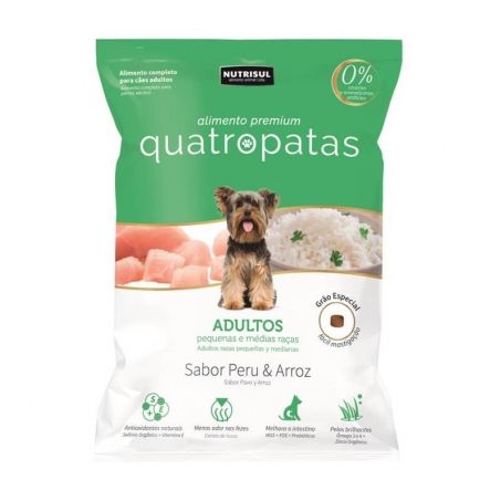 ALIMENTO PARA CÃES QUATRO PATAS RAÇAS PEQUENAS/MÉDIAS/ADULTOS 1KG