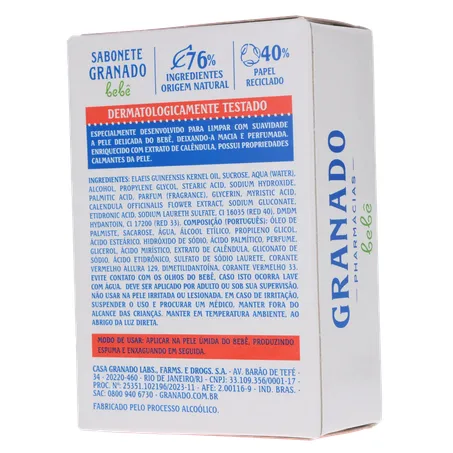SABONETE GRANADO BEBE 90G 360-21