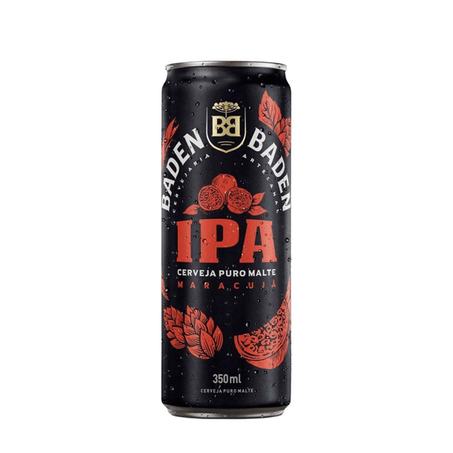Cerveja baden ipa sleek maracuja 350ml