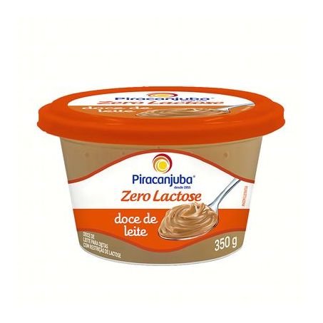 Doce de leite piracanjuba zero lactose 350g.