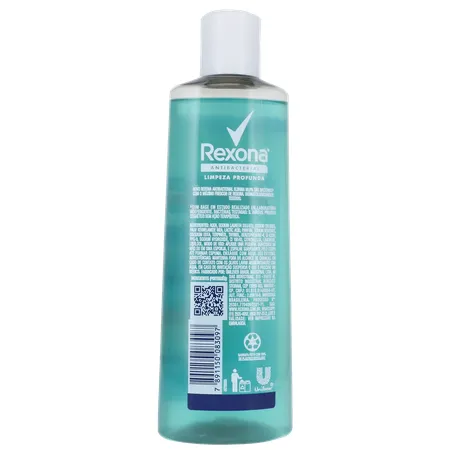 Sabonete Líquido Rexona Antibacterial Limpeza Profunda Squeeze 250ml 360-17