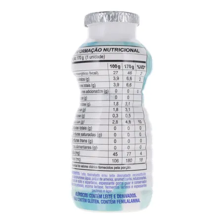 BEBIDA PENSE ZERO AMEIXA BATAVO 170G 360-20